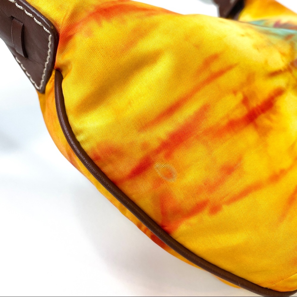 Donald J Pliner Mini Watercolor Hobo Bag flawed - Picture 7 of 16